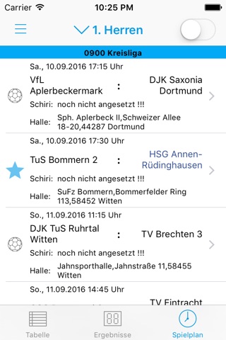 HSG Annen-Rüdinghausen screenshot 2