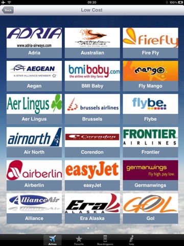 Airline Flight Check-In for the iPad screenshot 4