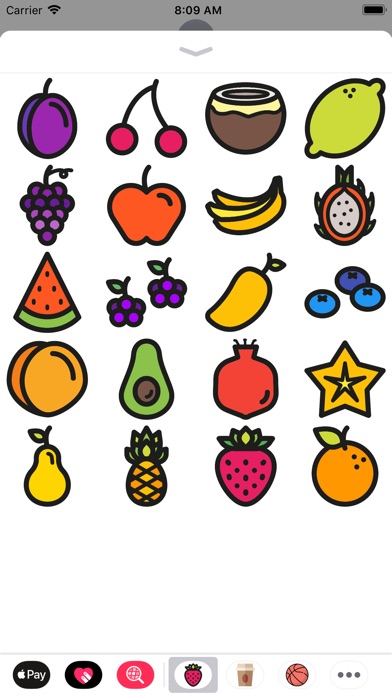 Fruit Sticker Pack screenshot 2