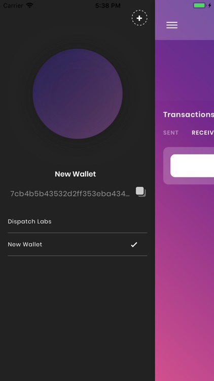 Dispatch Mobile Wallet