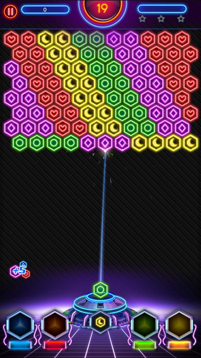Neon Bubble Pop Screenshot 3