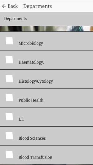 S.U.H. Pathology Lab Users App