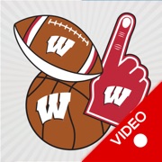 Wisconsin Badgers Animated Selfie Stickers