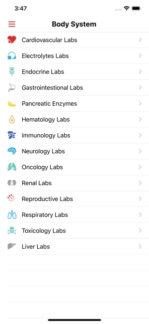 Lab Values Reference(圖3)-速報App