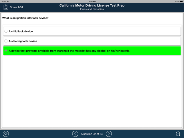 California DMV Test 2018(圖3)-速報App