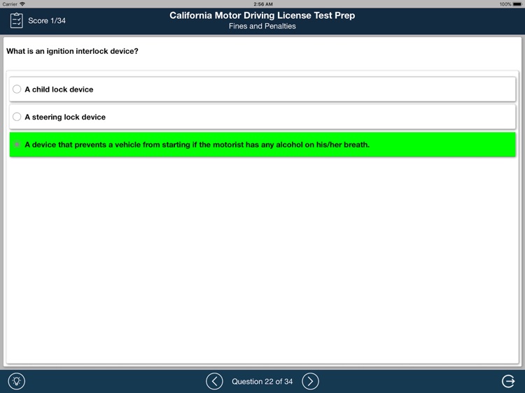 California DMV Test 2018