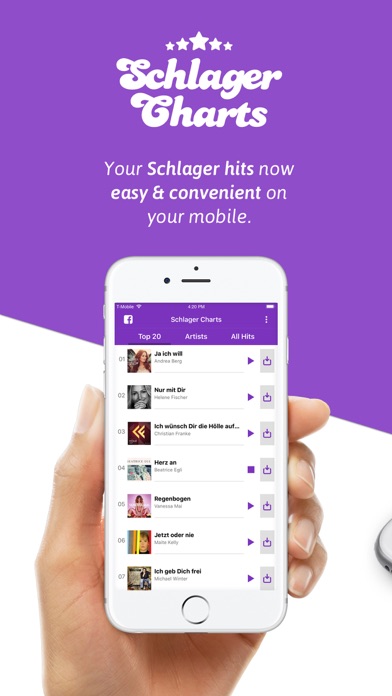 How to cancel & delete Schlager Charts - Current Hits from iphone & ipad 1