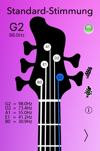 Bass Tuner Professional screenshot 3