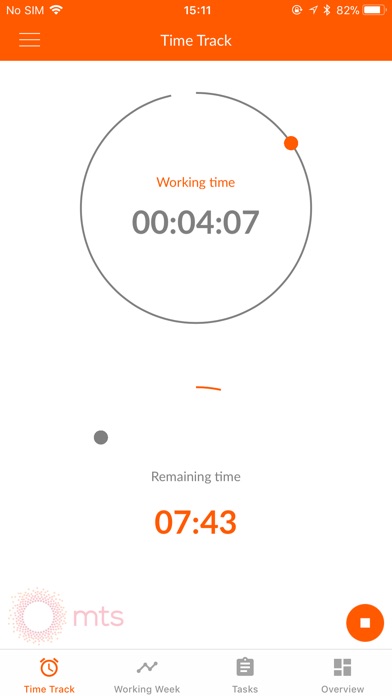NSWD Time Tracking screenshot 2