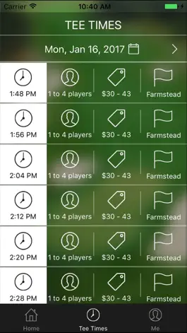 Game screenshot Farmstead Golf Tee Times hack