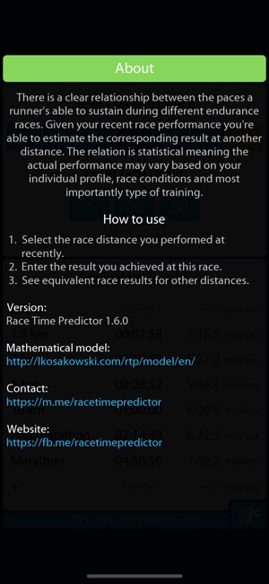 Race Time Predictor App(圖4)-速報App