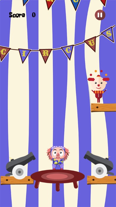 Flying Clown: Tap to Jump Game screenshot 2
