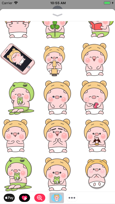 Pinky Pig Animated Stickers 2 screenshot 2
