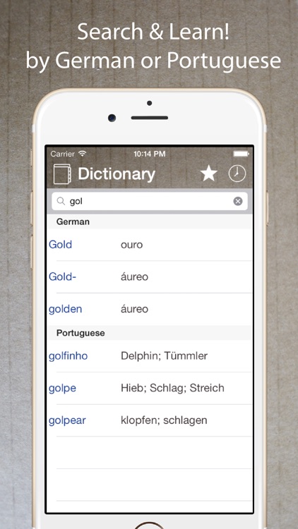 German Portuguese Dictionary +