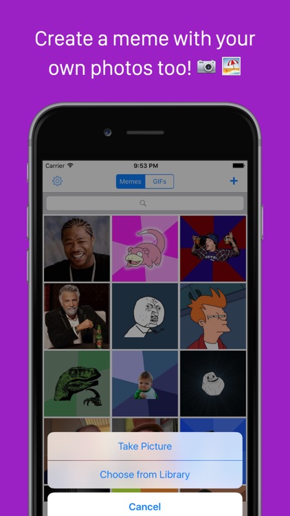Meme Creator/Viewer screenshot-4
