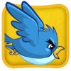 Blue Hungry Bird