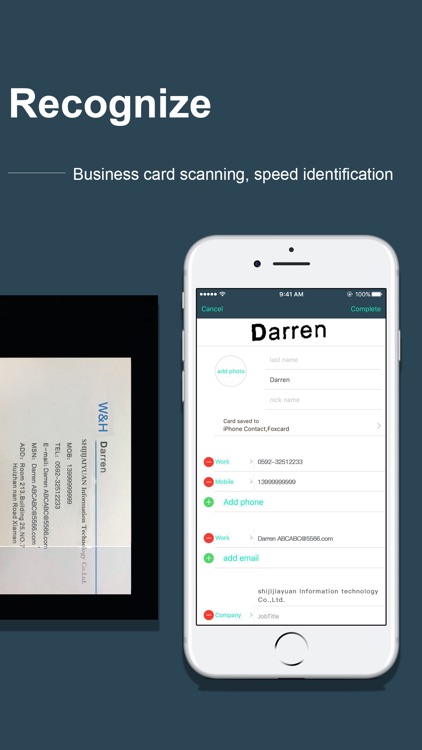 FoxCard-Business Card reader screenshot-4