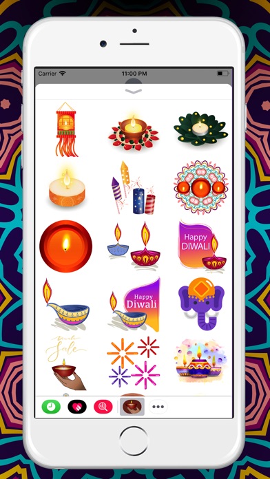 Mandala Happy Diwali Sticker screenshot 2