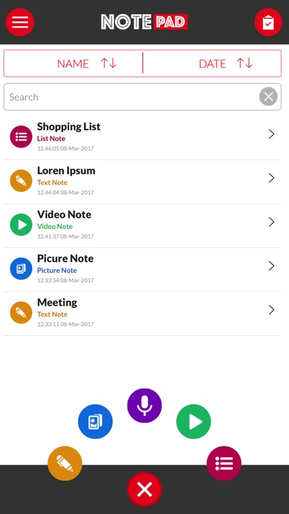 Secure Notepad Pro - Text, Picture, Video & List