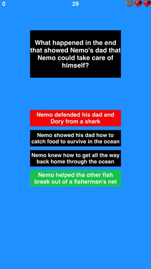 Trivia for Nemo - Comedy Drama Adventure Film Quiz(圖4)-速報App