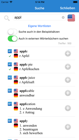 Worttrainer Englisch(圖5)-速報App