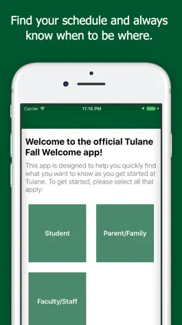 Game screenshot Tulane University Fall Welcome apk