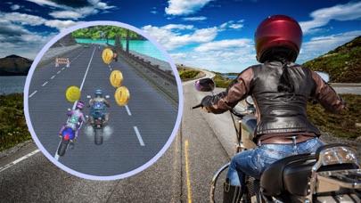 Scooter Highway Racing 3D Game screenshot 2