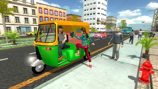 Modern City Tuk Tuk Auto Rickshaw Simulator 2017(圖4)-速報App