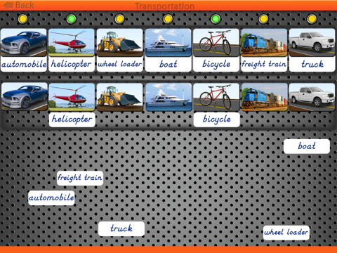 Forms of Transportation - Montessori Vocabulary screenshot 3