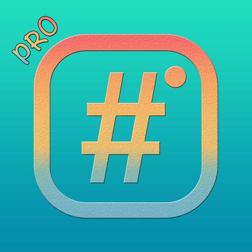 HashTags Pro - Hashtag Manager for Instagram Icon