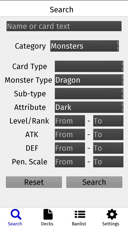 Yugipedia: Yugioh Deck Builder