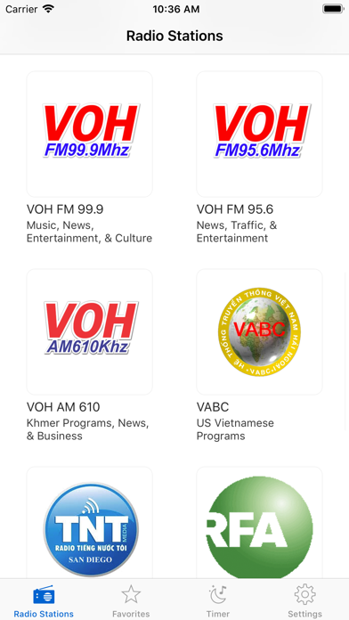 Vietnam Radio - Radio Việt Nam screenshot 2