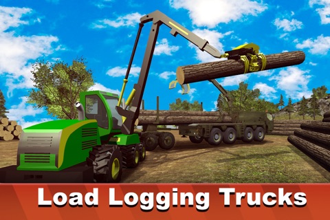 Logging Harvester Truck Full screenshot 4