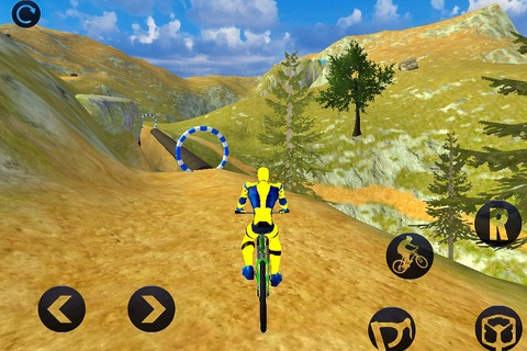 Spider Superhero Bicycle Riding: Offroad Racing screenshot 3