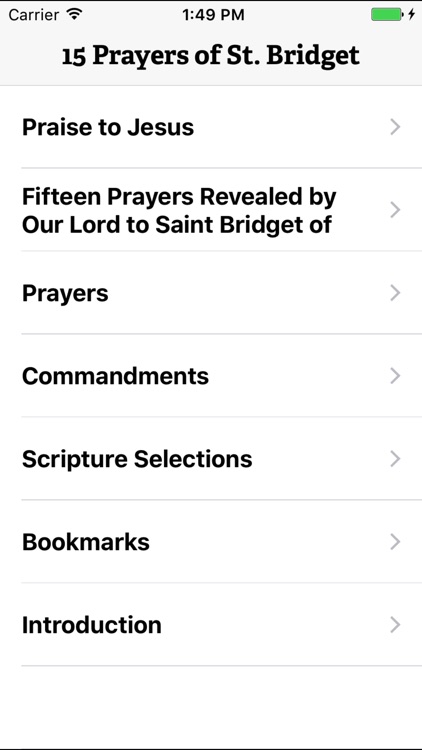 15 Prayers of Saint Bridget