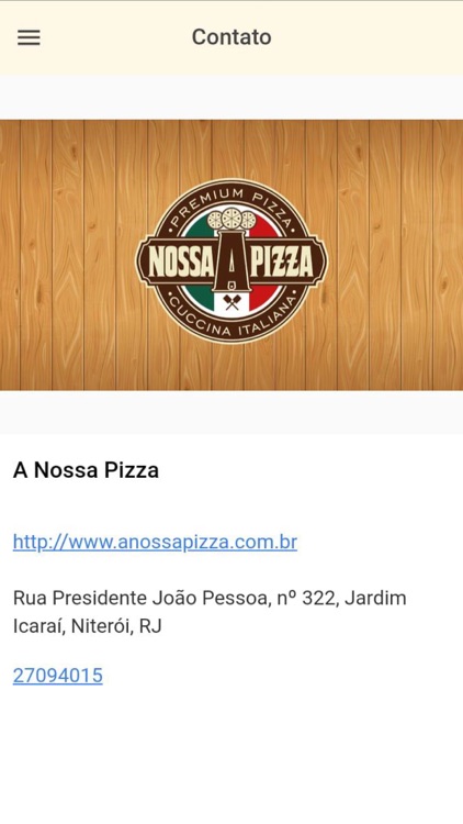 A Nossa Pizza