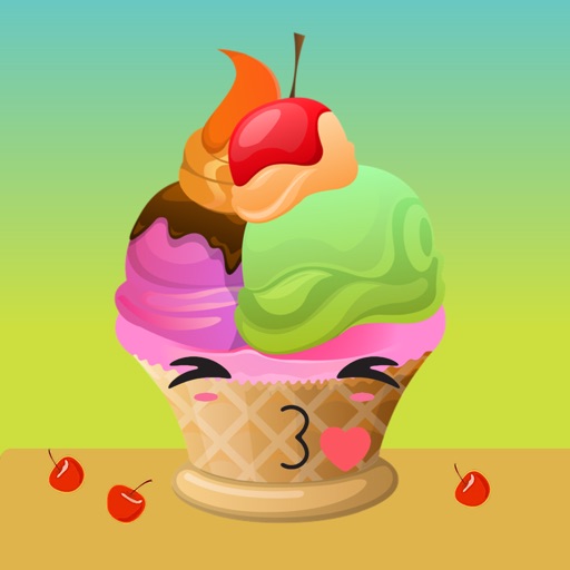 Sweet Summer Ice Cream Stickers