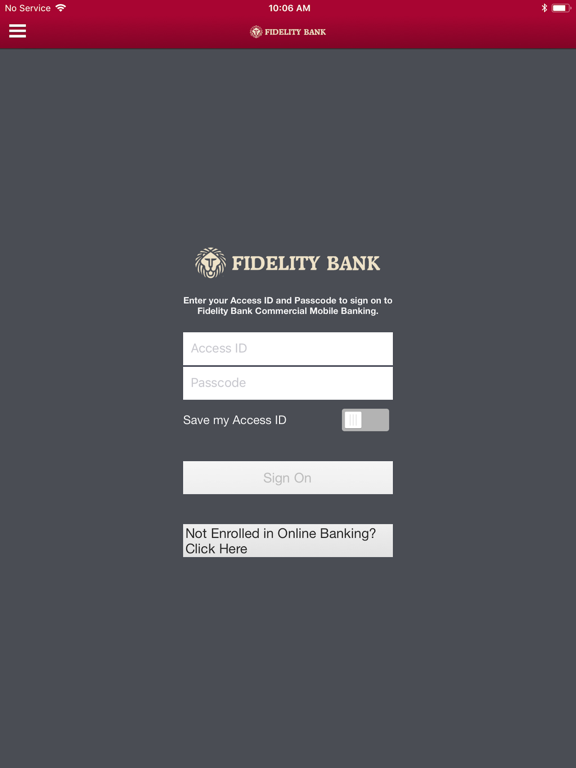 Fidelity Bank Business Tablet App Price Drops