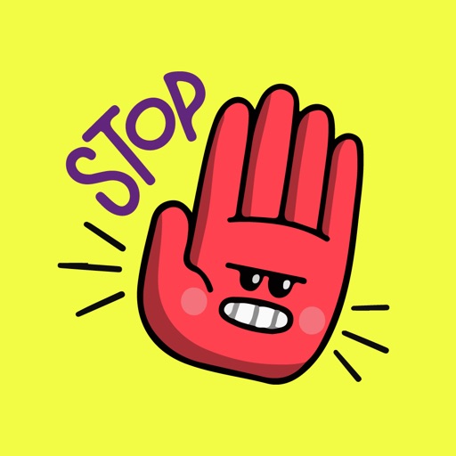 Hand Appreciations Sticker Emo icon