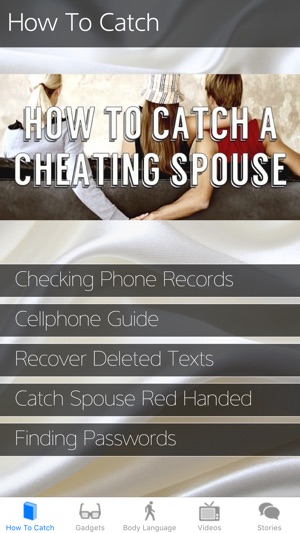 How To Catch a Cheating Spouse: Spy Tool Kit 2017(圖1)-速報App