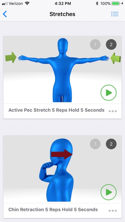 Desk Exercises