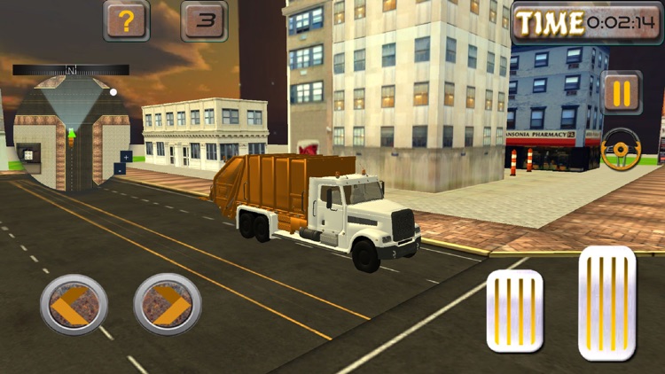 Garbage Truck Drive Clean City screenshot-6