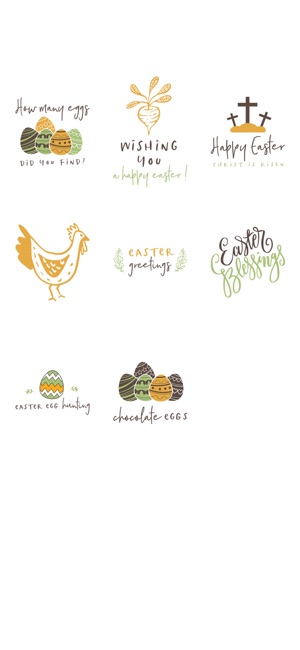 Easter Greetings for iMessage(圖3)-速報App