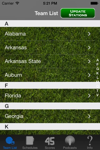 SEC Football Radio & Live Scores + Podcasts screenshot 2