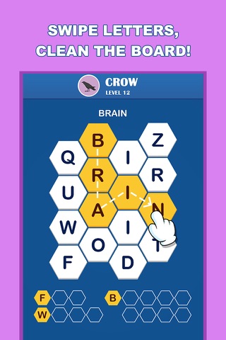 Wordful Hexa-Brain Word Search screenshot 2