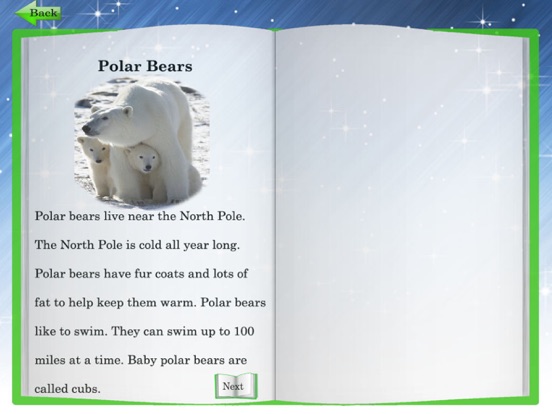 Kids Reading Comprehension Level 1 Passages For iPad screenshot