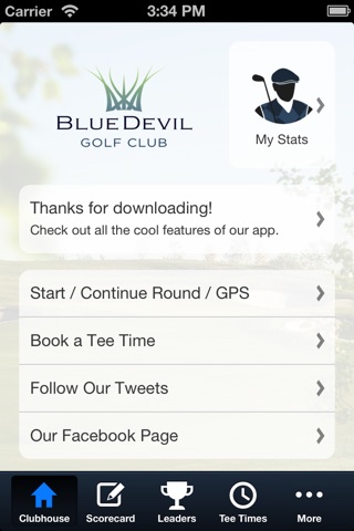 Blue Devil Golf Club screenshot 2