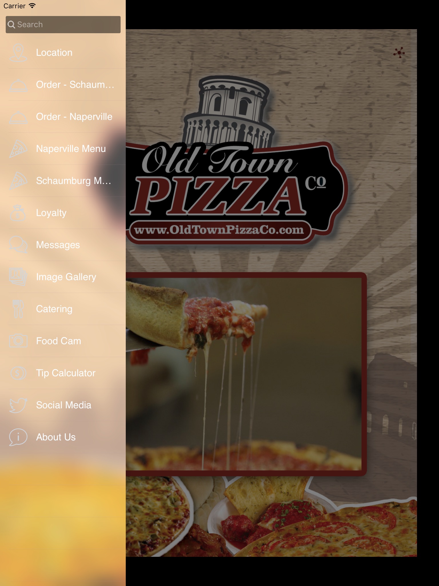 Old Town Pizza Schaumburg screenshot 2