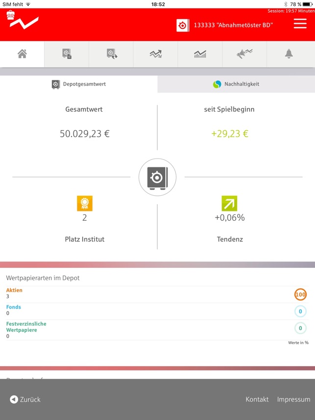 Planspiel Börse Im App Store