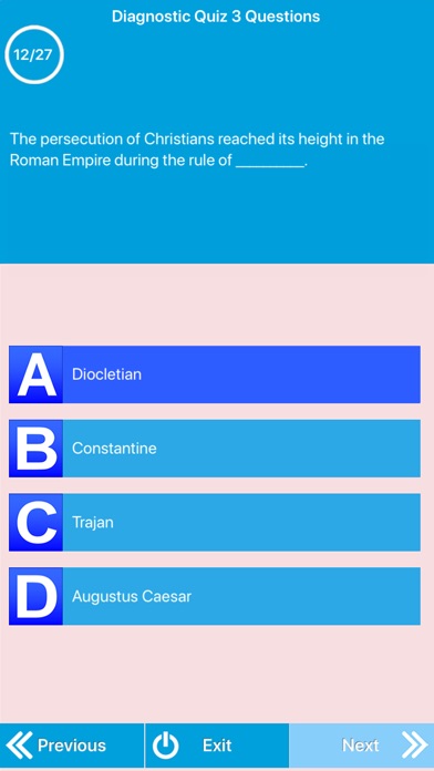 Ancient Rome History Quiz screenshot 2